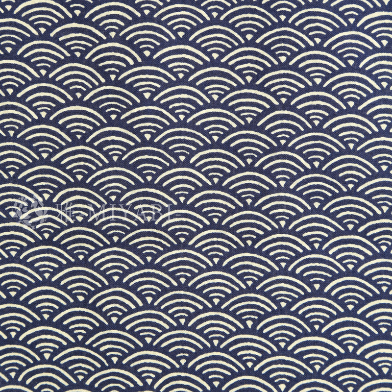 青海波文様 / 青(blue)